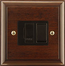 SCU - Heritage single 13A switched fused spur